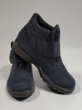 Toe Warmers Women's 7.5M Waterproof Ankle Boots Hiking Booties Outdoors Blue